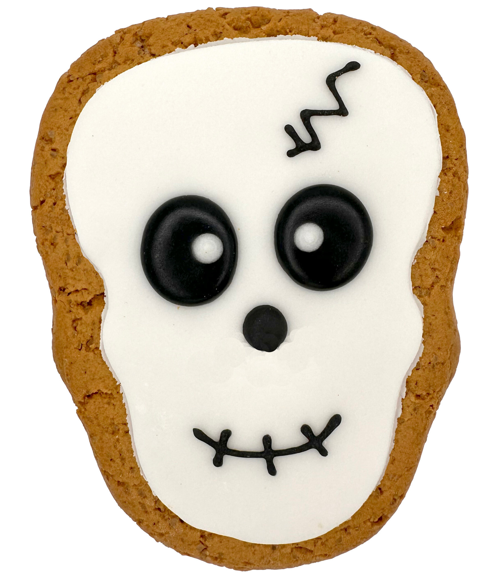 Original Biscuit Bakers Iced Gingerbread Skull - Original Biscuit Bakers - 70g