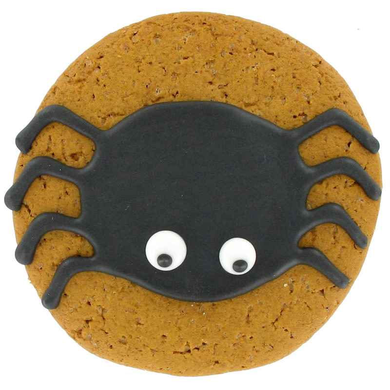 Original Biscuit Bakers Iced Gingerbread Spider - Original Biscuit Bakers - 40g
