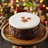 Iced Topped Christmas Cake - The Original Cake Company - 390g