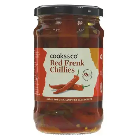 Cooks & Co Red Frenk Chillies - Cooks & Co - 300g