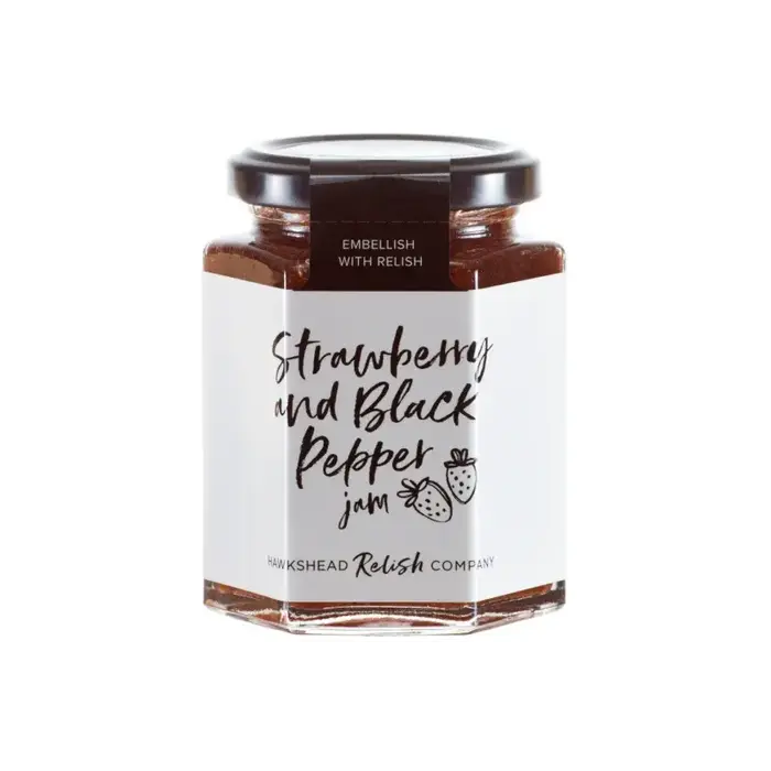 The Hawkshead Relish Company La'al - Strawberry & Black Pepper Jam - Hawkshead Relish - 130g