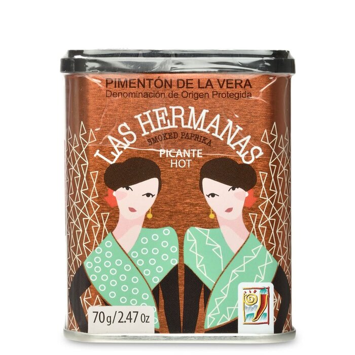 Las Hermanas - Picante / Hot- Pimento de la Vera (Paprika) 70g