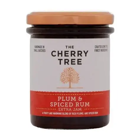 The Cherry Tree Plum & Spiced Rum Extra Jam - The Cherry Tree - 225g