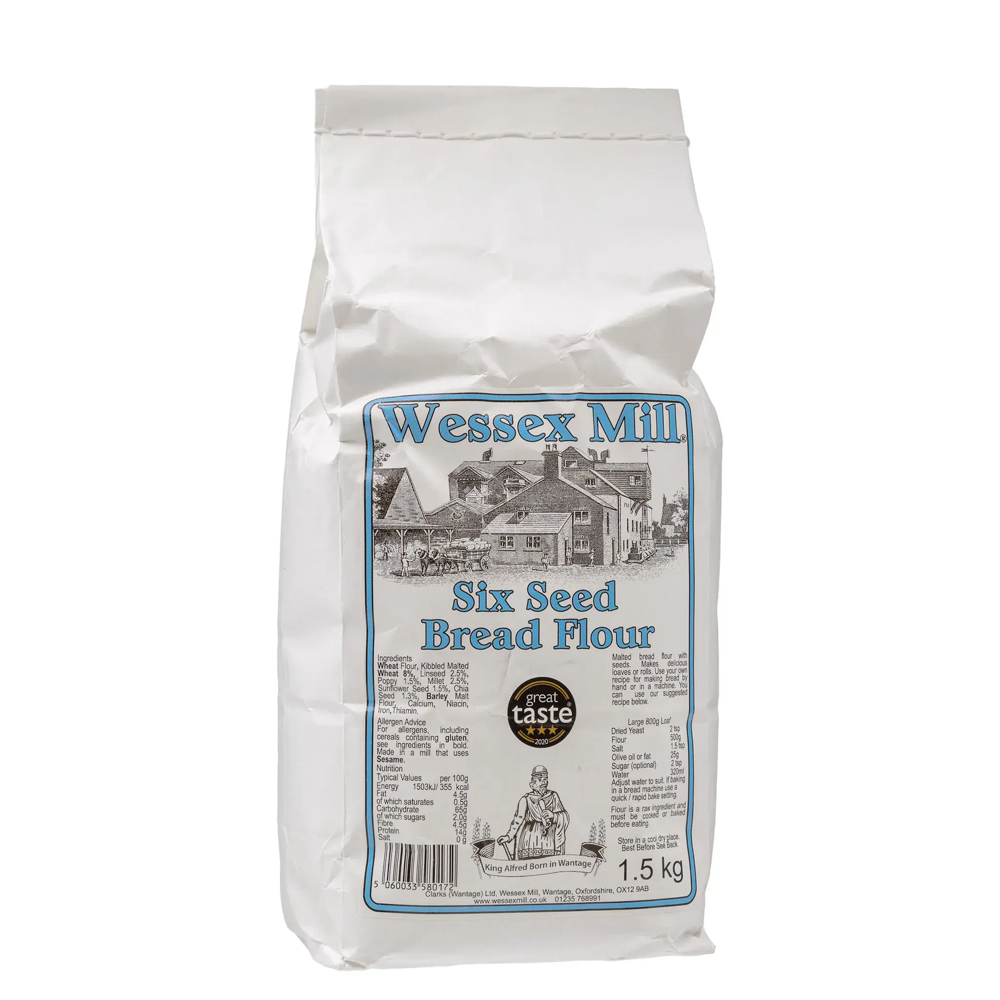 Wessex Mill Flour Wessex Mill - Six Seed Bread Flour - 1.5kg