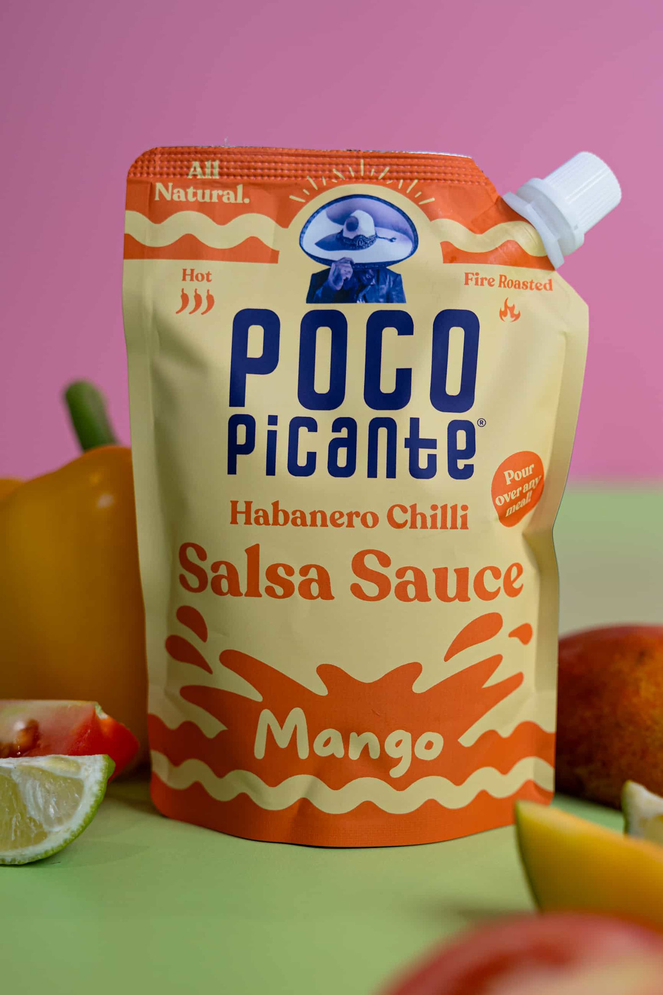 Poco Picante Mango Habanero Chilli Salsa - Poco Picante - 200g