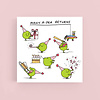 Many A Pea Returns  - Greetings Cards - Cardinky