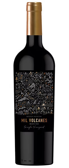 Mil Volcanes Premium Malbec 2023 - 13.5%  -  75cl