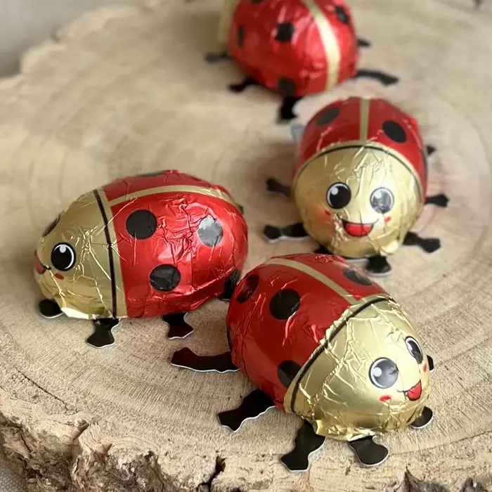 Simon Coll Milk Chocolate Ladybird - Baur - 18g
