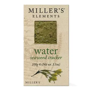 The Fine Cheese Co. Miller's Elements - Seaweed Water Crackers - 100g