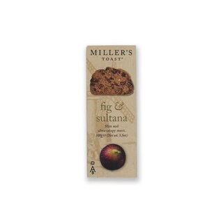 The Fine Cheese Co. Miller's Toast - Fig & Sultana - 100g