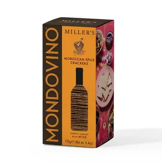 The Fine Cheese Co. Moroccan Spice Crackers - Mondovino - Millers - 125g