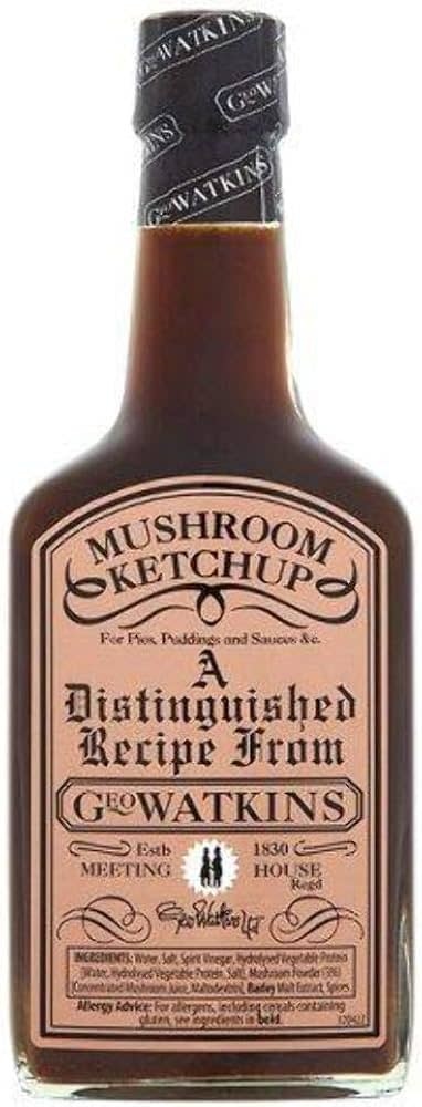 Geo Watkins Mushroom Ketchup - Geo Watkins - 190ml