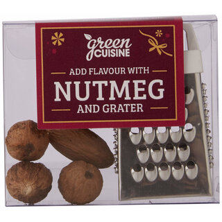 Green Cuisine Nutmeg Grater & Nutmegs - Green Cuisine - 20g