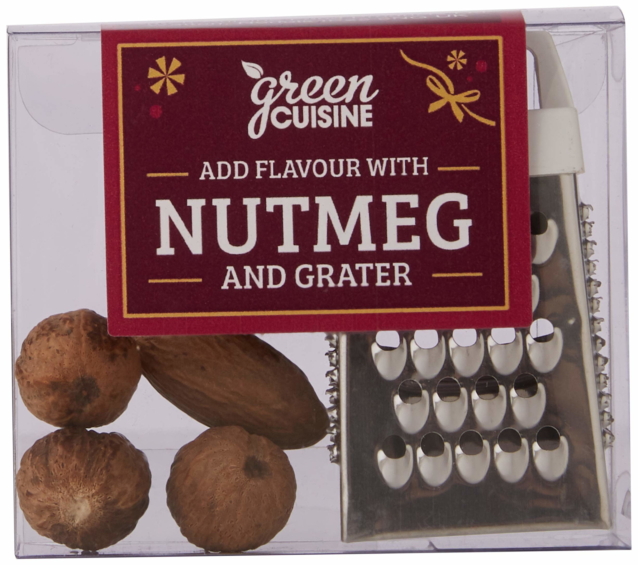 Green Cuisine Nutmeg Grater & Nutmegs - Green Cuisine - 20g
