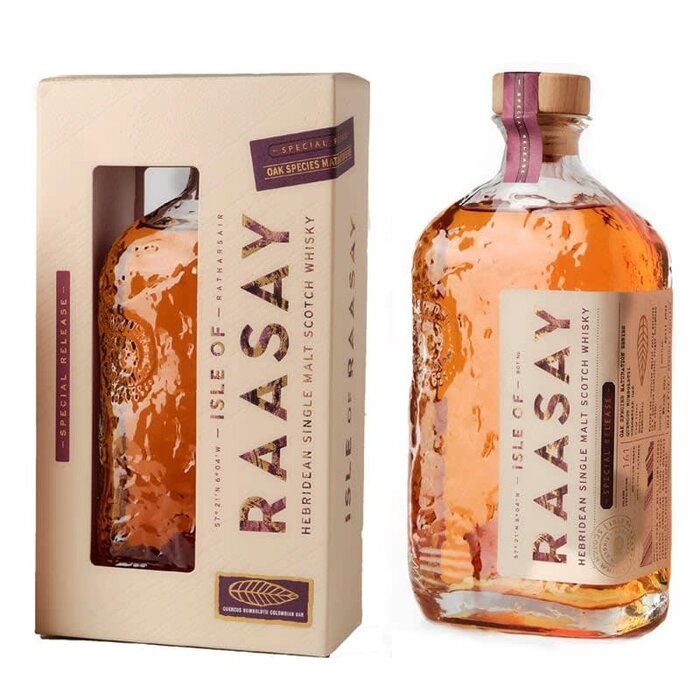 raasay Oak Species Maturation Series -  Single Malt Scotch Whisky - Isle of Raasay - 70cl