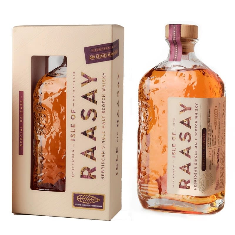 raasay Oak Species Maturation Series -  Single Malt Scotch Whisky - Isle of Raasay - 70cl