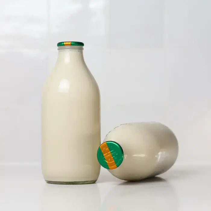 Stephenson Dairy Oato  / Gold & Green Top Oat Milk - 1 Pint Glass Bottle