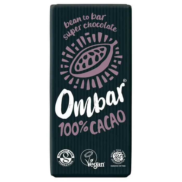 Ombar Ombar Chocolate Bar 100% Cacao - 70g