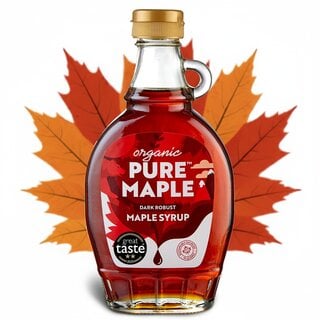 Pure Maple Organic Dark Robust Maple Syrup - Pure Maple - 312g