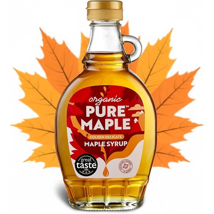 Pure Maple Organic Golden Delicate Maple Syrup - Pure Maple - 312g