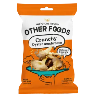 Other Foods Other Foods - Crunchy Oyster Mushroom Chips - 40g