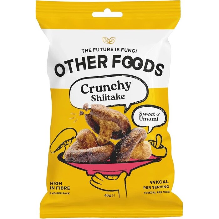 Other Foods Other Foods - Crunchy Truffle Shiitake Mushroom Chips - 40g