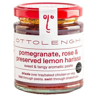 Ottolenghi Ottolenghi - Pomegranate, Rose and Lemon Harissa Paste - 170g