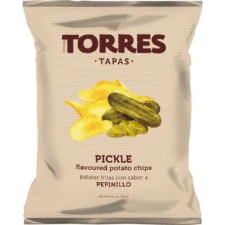 Torres Selecta Patatas Torres Tapas - Pickle Potato Chips - 125g