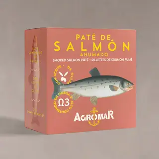 Pate de Salmon - Ahumado - Agromar - 100g