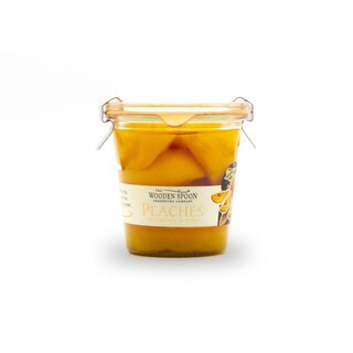 Wooden Spoon Peaches with Brandy Rimless Kilner Jar - The Wooden Spoon - 275g