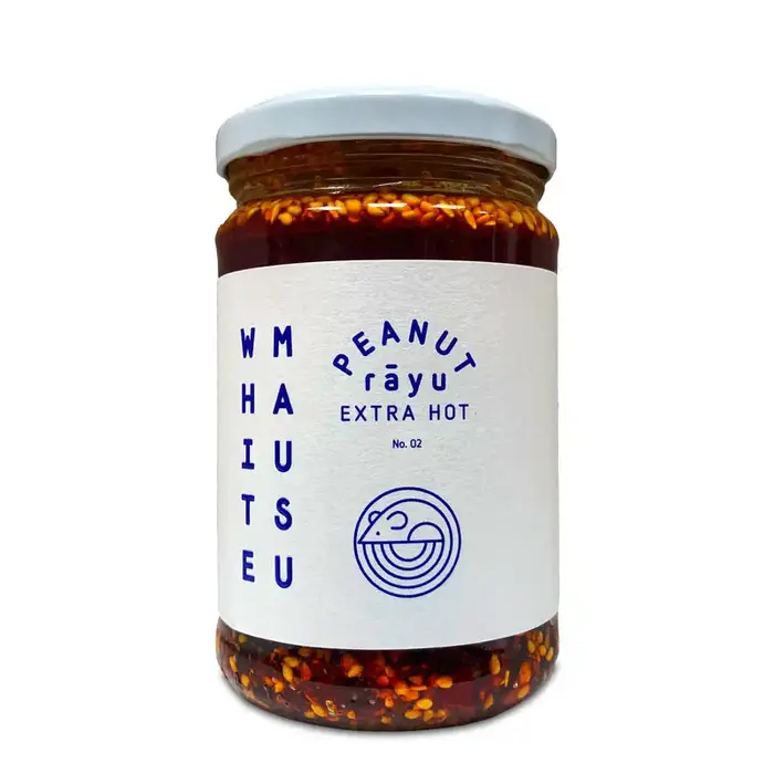 Peanut  Rayu Extra Hot - White Mausu  - 240ml