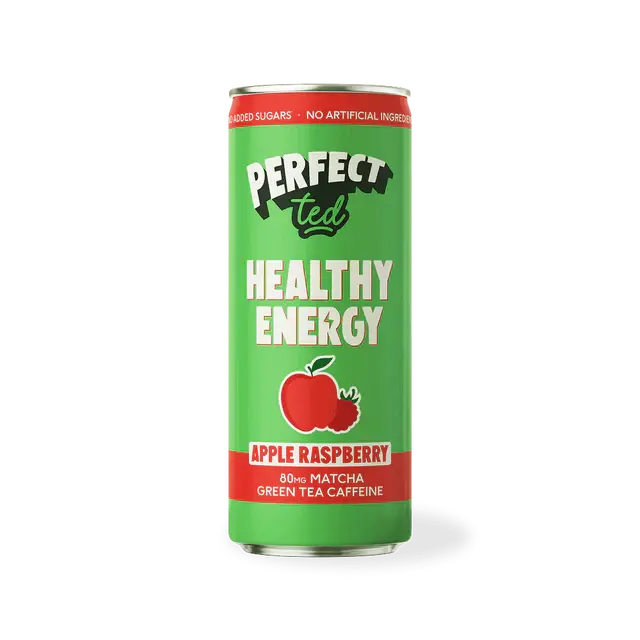 PerfectTed PerfectTed - Apple & Raspberry Natural Energy Drink - 250ml