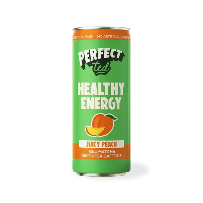 PerfectTed PerfectTed - Juicy Peach Natural Energy Drink - 250ml
