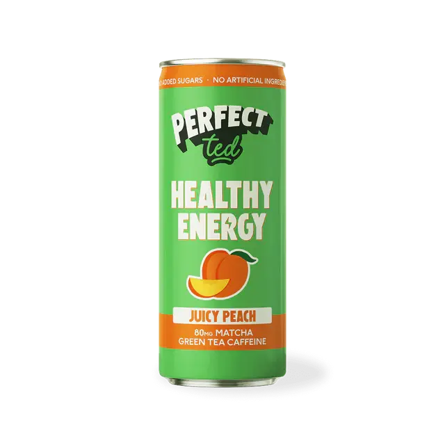 PerfectTed PerfectTed - Juicy Peach Natural Energy Drink - 250ml