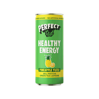 PerfectTed PerfectTed - Pineapple & Yuzu Natural Energy Drink - 12 x 250ml
