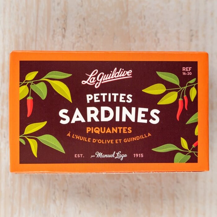 La Guildive Petites Sardines Piquantes - La Guildive - 115g