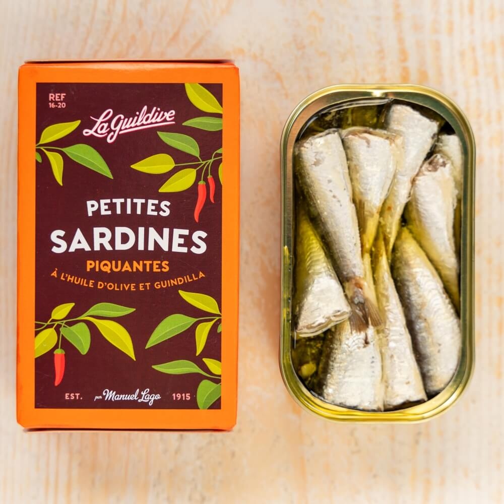 La Guildive Petites Sardines Piquantes - La Guildive - 115g