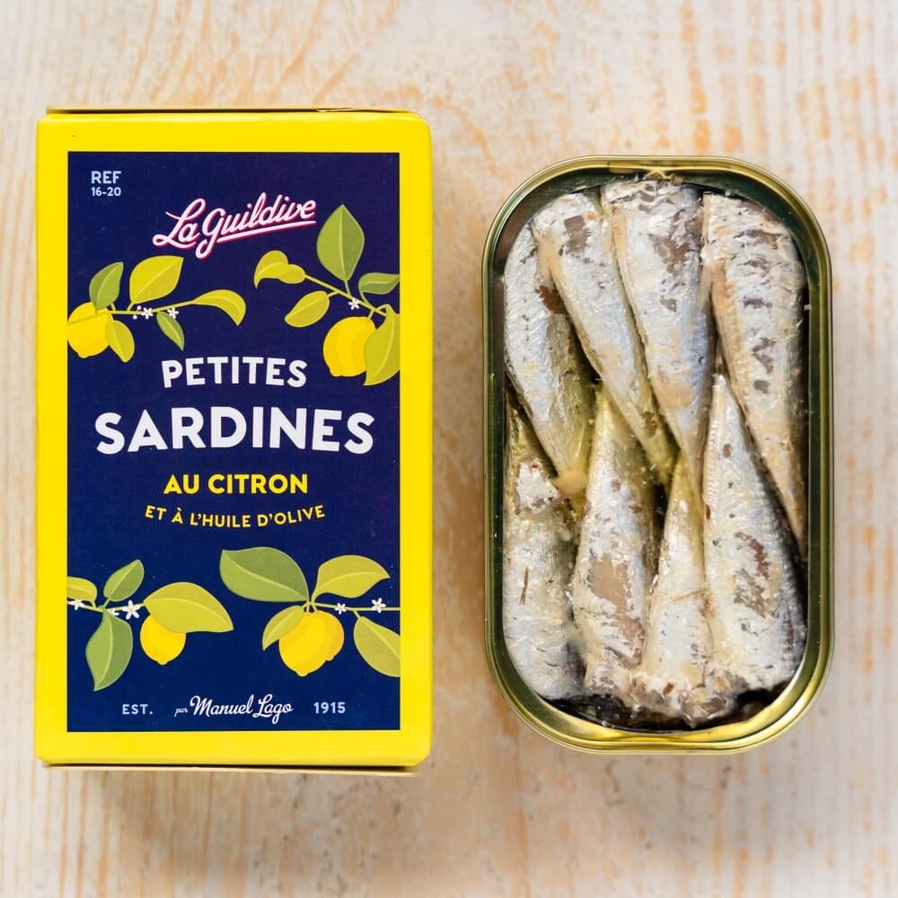 La Guildive Petites Sardines with Lemon - La Guildive - 115g