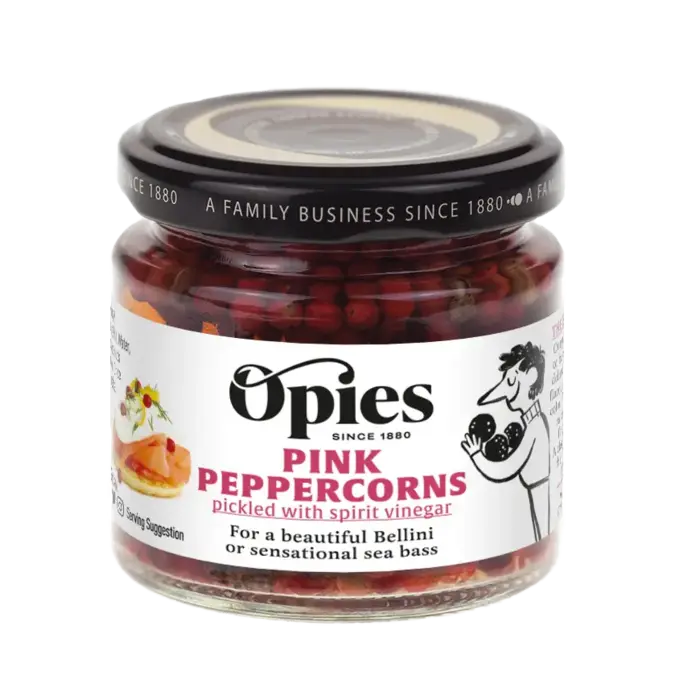 Opies Pink Peppercorns in Brine - Opies - 113g