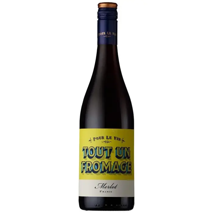 Pour Le Vin Tout un Fromage Merlot, IGP Pays d’Oc 2024 - 75cl - 13%