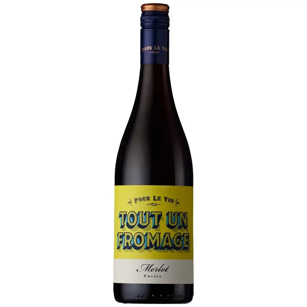 Pour Le Vin Tout un Fromage Merlot, IGP Pays d’Oc 2024 - 75cl - 13%