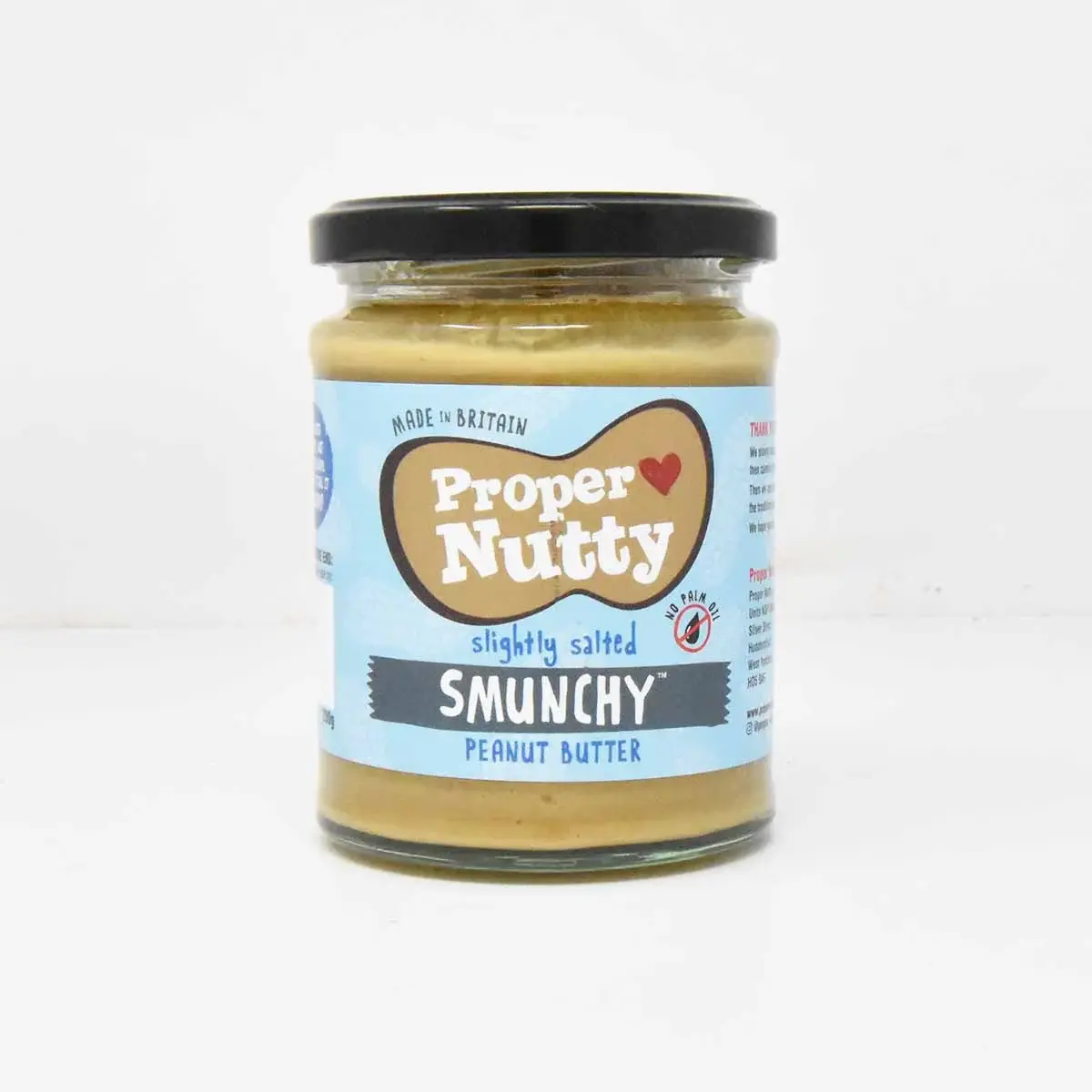 Proper Nutty Proper Nutty - Slightly Salted - Peanut Butter - 280g