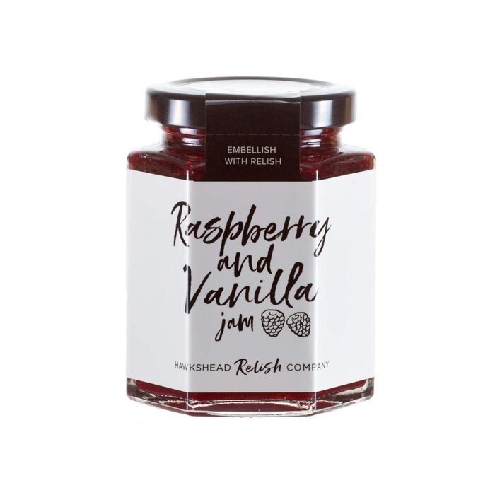 The Hawkshead Relish Company Raspberry & Vanilla Jam - Hawkshead Relish - 227g