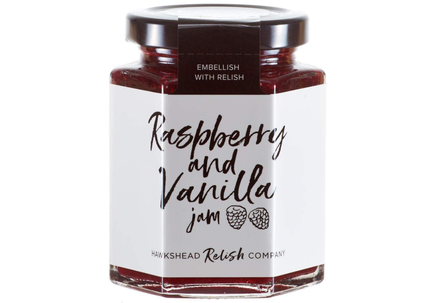 The Hawkshead Relish Company Raspberry & Vanilla Jam - Hawkshead Relish - 227g