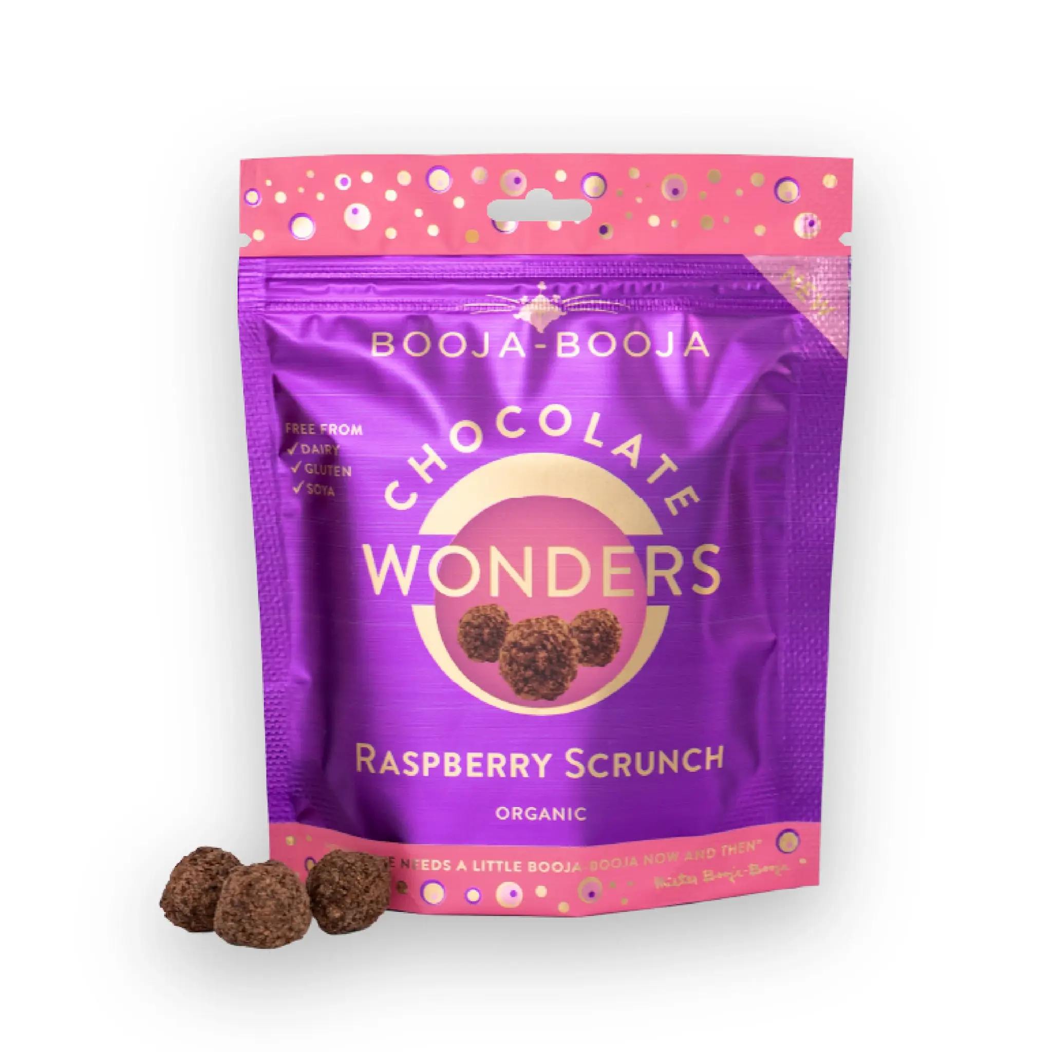 Booja-Booja Raspberry Scrunch Chocolate Wonders - Booja Booja - 65g