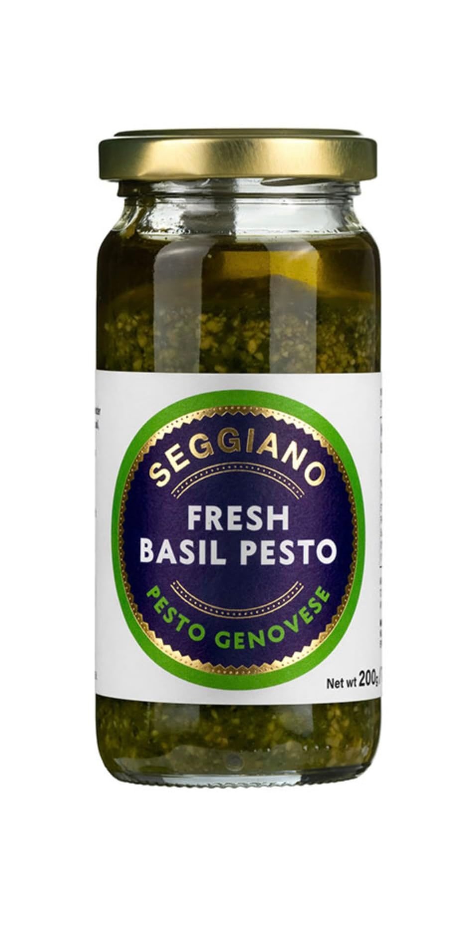 Seggiano Raw Basil Pesto - Pesto Genovese - Seggiano - 200g