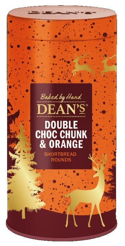 Deans Double Chocolate Orange shortbread rounds 150g