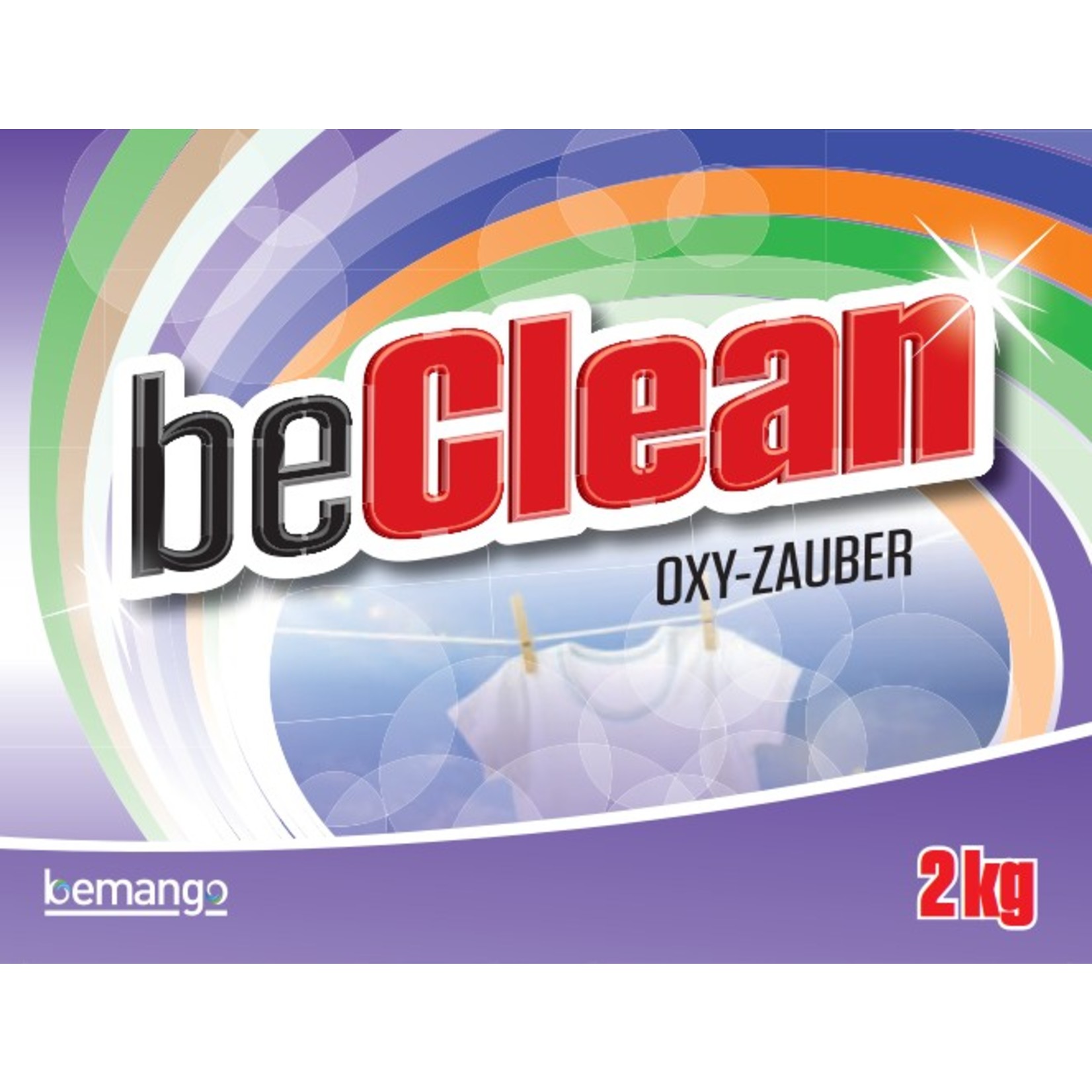 beClean Waschkraftverstärker OXY-Zauber - 2kg - Eimer