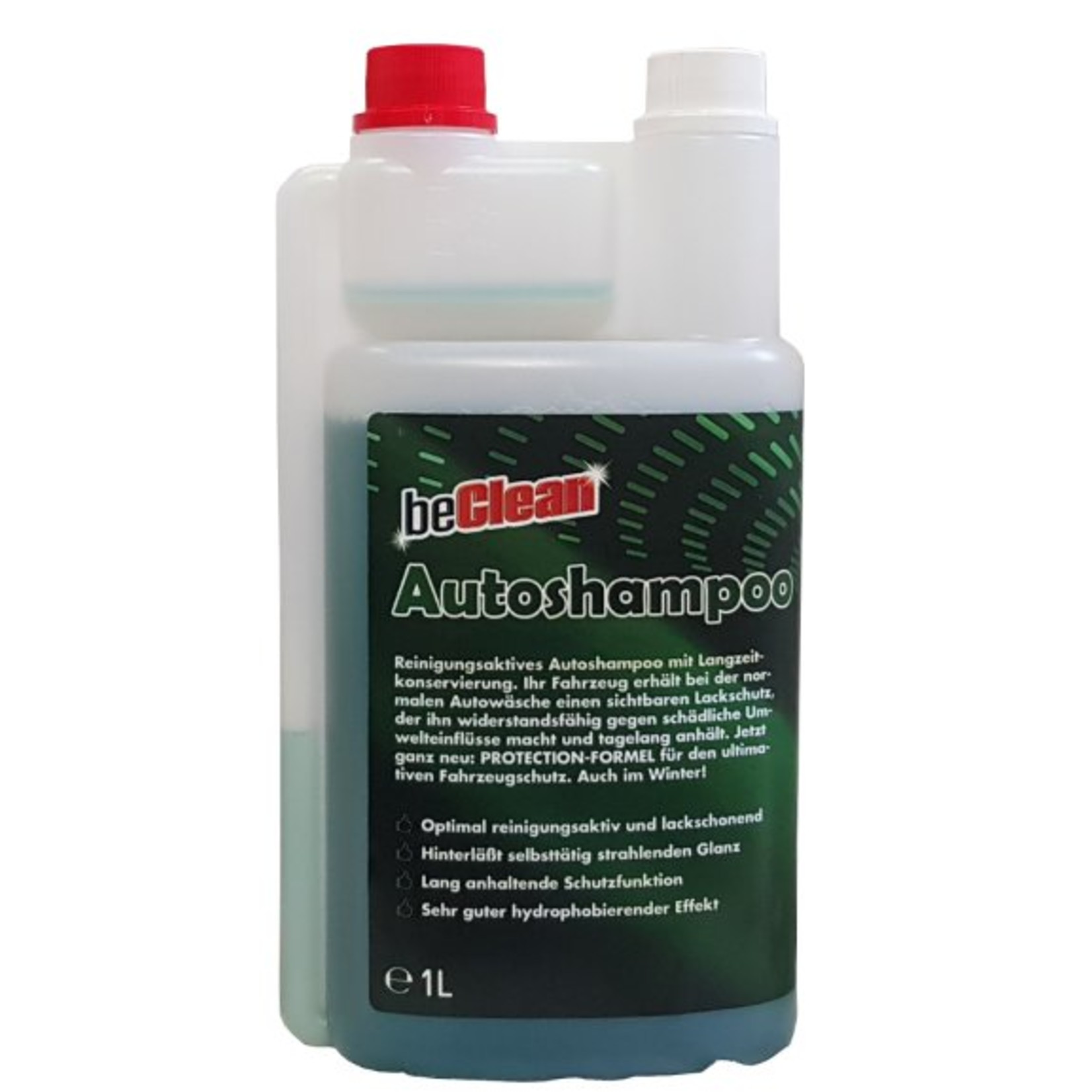 beClean Auto-Shampoo 2x1000ml Dosierflasche