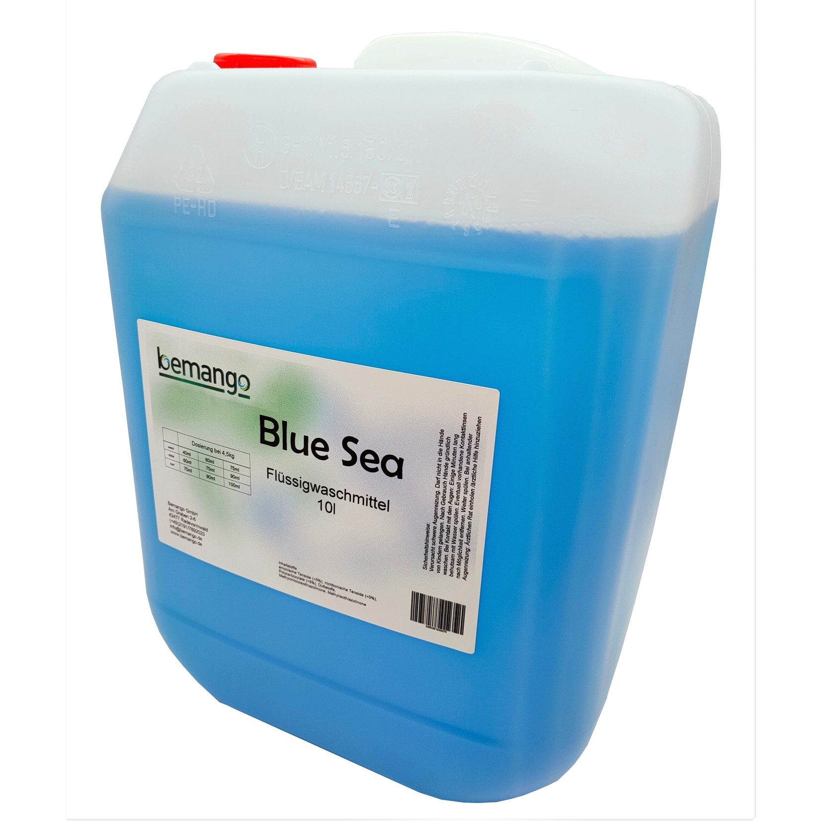 beClean Kombipaket 10 Liter Green wash 10 Liter Blue sea